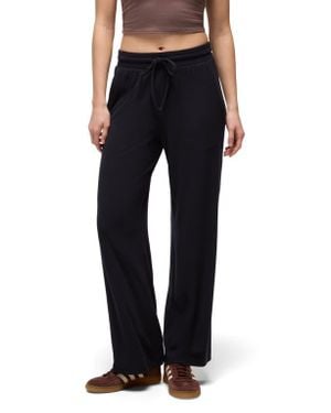 Prana Willow West Wide Leg Drawstring Pants - Black
