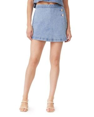 Habitual Summer Denim Skort - Blue