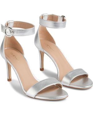 LK Bennett Ivy Ankle Strap Sandal - White