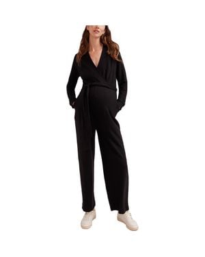 Hatch Collection The Easy Nursing Jumpsuit - Black