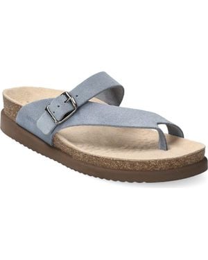 Mephisto Helen Toe Loop Sandal - Blue