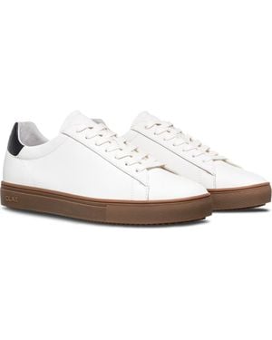 CLAE Bradley Leather Sneaker - White