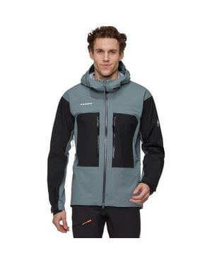 Mammut Taiss Hs Hooded Jacket - Gray