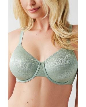 Wacoal Back Appeal Smoothing Underwire Bra - Green
