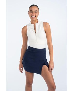 Sierra Madre Golf All Square Skort - Blue