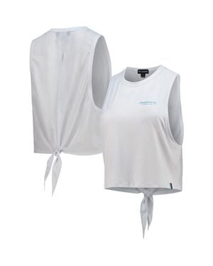 The Wild Collective Charlotte Fc Twist Back Tank Top - White