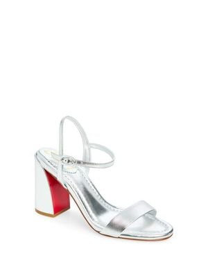 Christian Louboutin Miss Jane Sandal - White