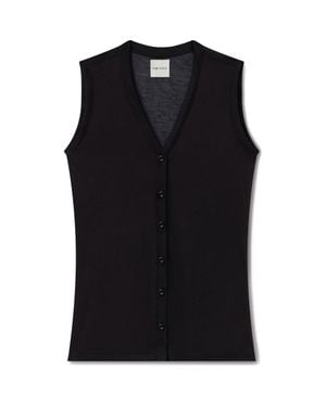 VIR VITA Seraphine Vest Modal Silk - Black