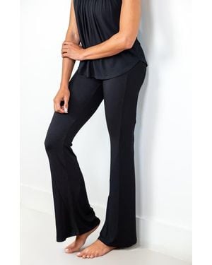 JJwinks Happy Hour Flare Lounge & Sleep Pants Petite - Blue