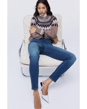 H&M Skinny High Jeans - Blue