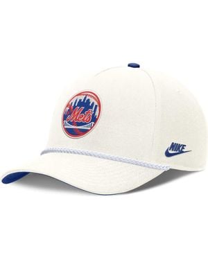 Nike New York Mets Cooperstown Rise Adjustable Hat - White