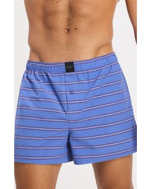 Savage x Fenty 3-Pack Cotton Poplin Boxers - Blue