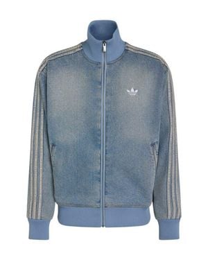 adidas Denim Track Jacket - Blue