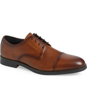 Nordstrom Elliott Cap Toe Lace-Up Derby - Brown
