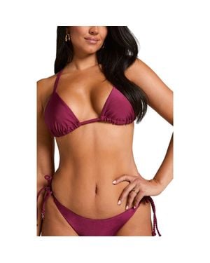Hunkemöller Marrakech Triangle Bikini Top - Red