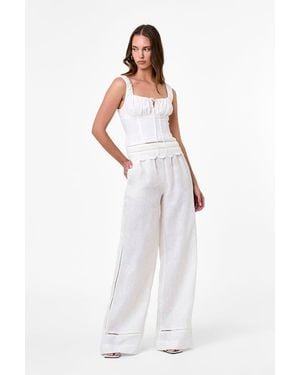 Nicholas Erica Pant - White