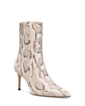 Stuart Weitzman Stuart Power Zip 75 Bootie - Natural