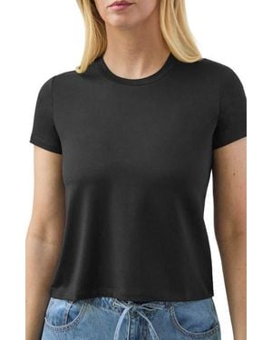 Splendid Tyra Crewneck T-Shirt - Black