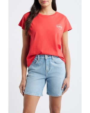 City Blues Graphic T-Shirt - Red