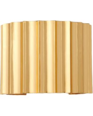 Maje Wide Tapered Metal Cuff - Yellow