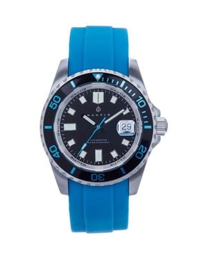 Nautis Interceptor Box Set With Interchangable Bands And Date Display - Blue