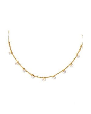 Girls Crew Dewdrop Anklet - Natural