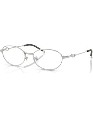 DIESEL 55Mm Oval Optical Glasses - Metallic