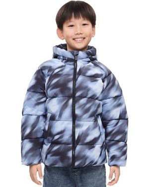 Rokka&Rolla Kids' Shield Puffer Jacket - Blue