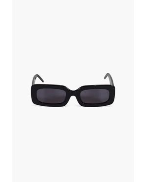 The Celect The Happy Rectangle Sunglasses - Black