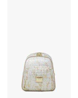 Cavalinho Gallop Patent Leather Backpack 525 - White