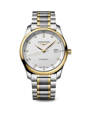 Longines Master Collection Diamond Automatic Bracelet Watch, 40Mm - Metallic
