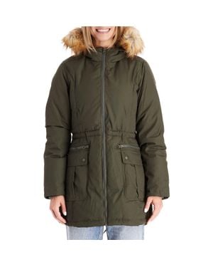 Modern Eternity Maternity Convertible Down 3-In-1 Maternity Jacket - Green