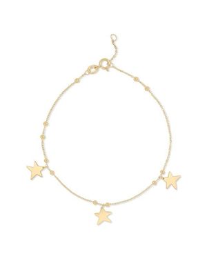 Bony Levy 14K Star Charm Bracelet - White