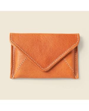 Casupo Mini Envelope Wallet With Rfid Protection - Orange