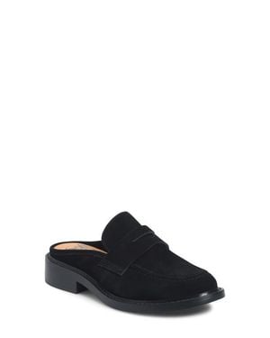 Söfft Monique Penny Loafer Mule - Black