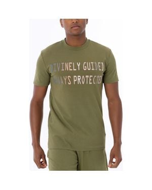 DAI MODA Divinely Guided T-Shirt - Green
