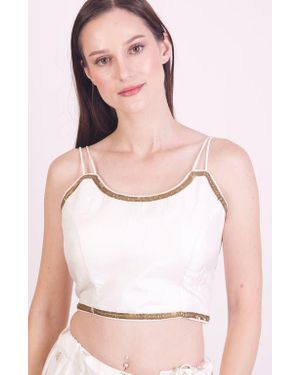 Ras Neve Sequins Embroidered Blouse - Pink