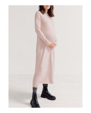 Hatch Collection The Peyton Sweater Dress - Pink