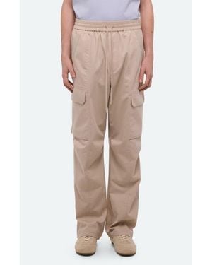 Helmut Lang Pull-On Utility Pants - Natural