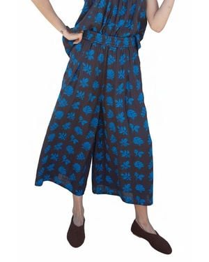 Ace & Jig Jo Midi Wide Legged Culottes - Blue