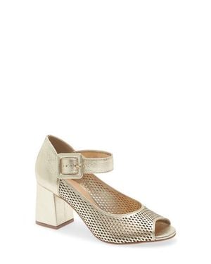 BOTTER Peep-Toe Mary Jane - Natural