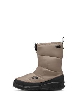 The North Face Nuptse Traction 700 Fill Power Down Boot - Gray