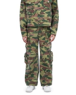 Alpha Style Malaga Cargo Pants - Green