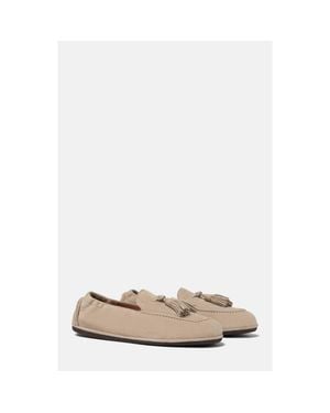 SCAROSSO Anais Loafers - Natural