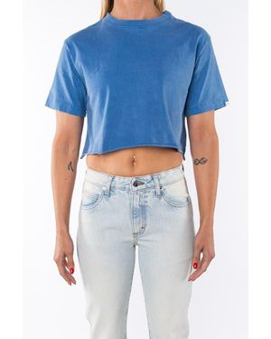 Ariko Beach Crop Tee - Blue