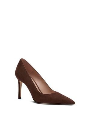 Stuart Weitzman Stuart Power 85 Pump - Brown