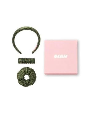 OLAH Silk Hair Ritual Gift Set - Pink