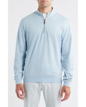 Johnnie-o Sully Quarter Zip Pullover - Blue