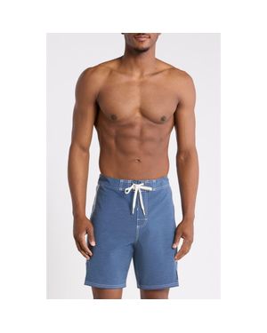 Quiksilver Original Arch 18 Water Repellent Board Shorts - Blue