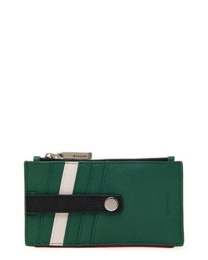 Hammitt 210 West Leather Wallet - Green